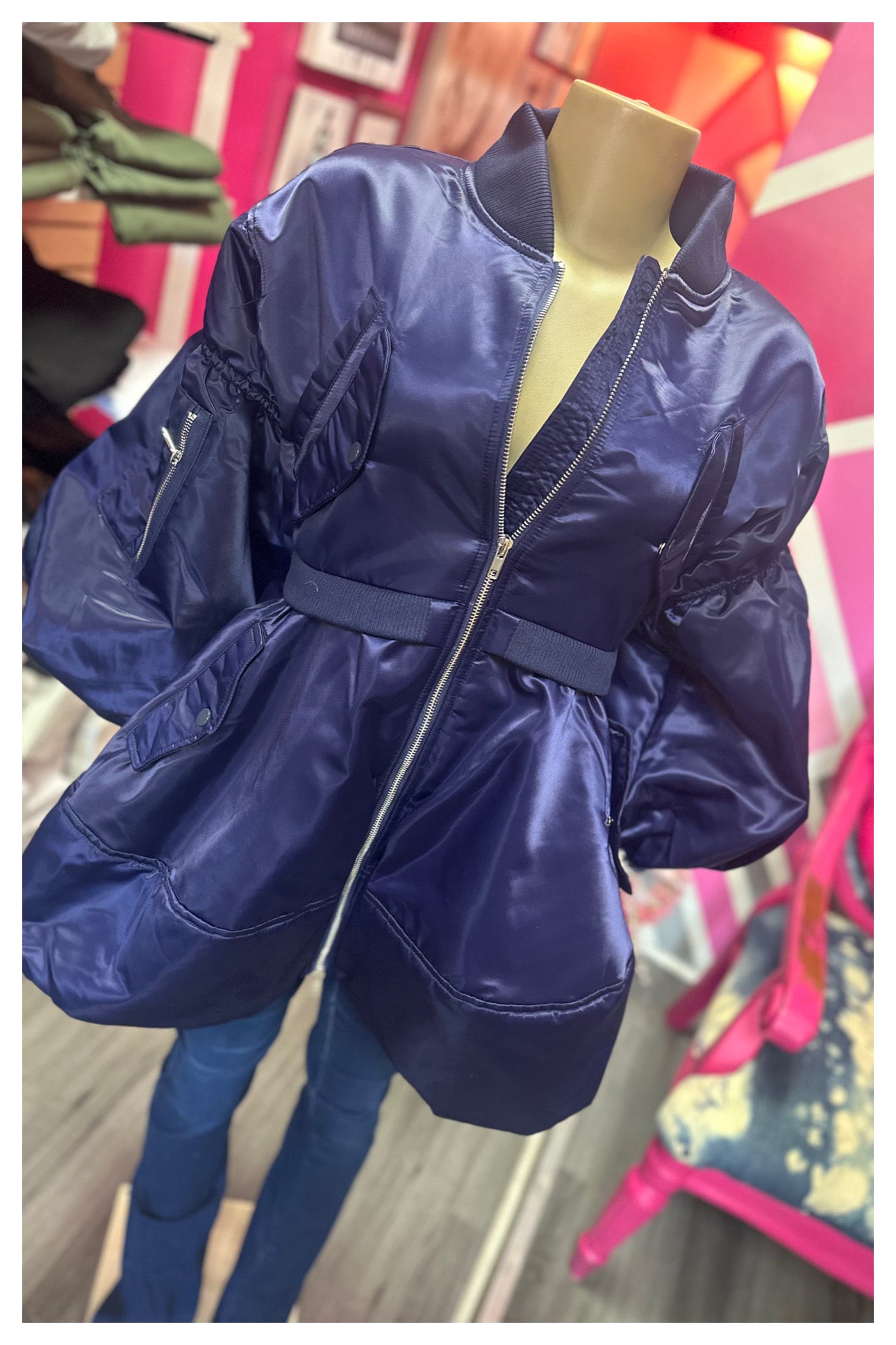 The Kelz Kimono Sleeve Coat