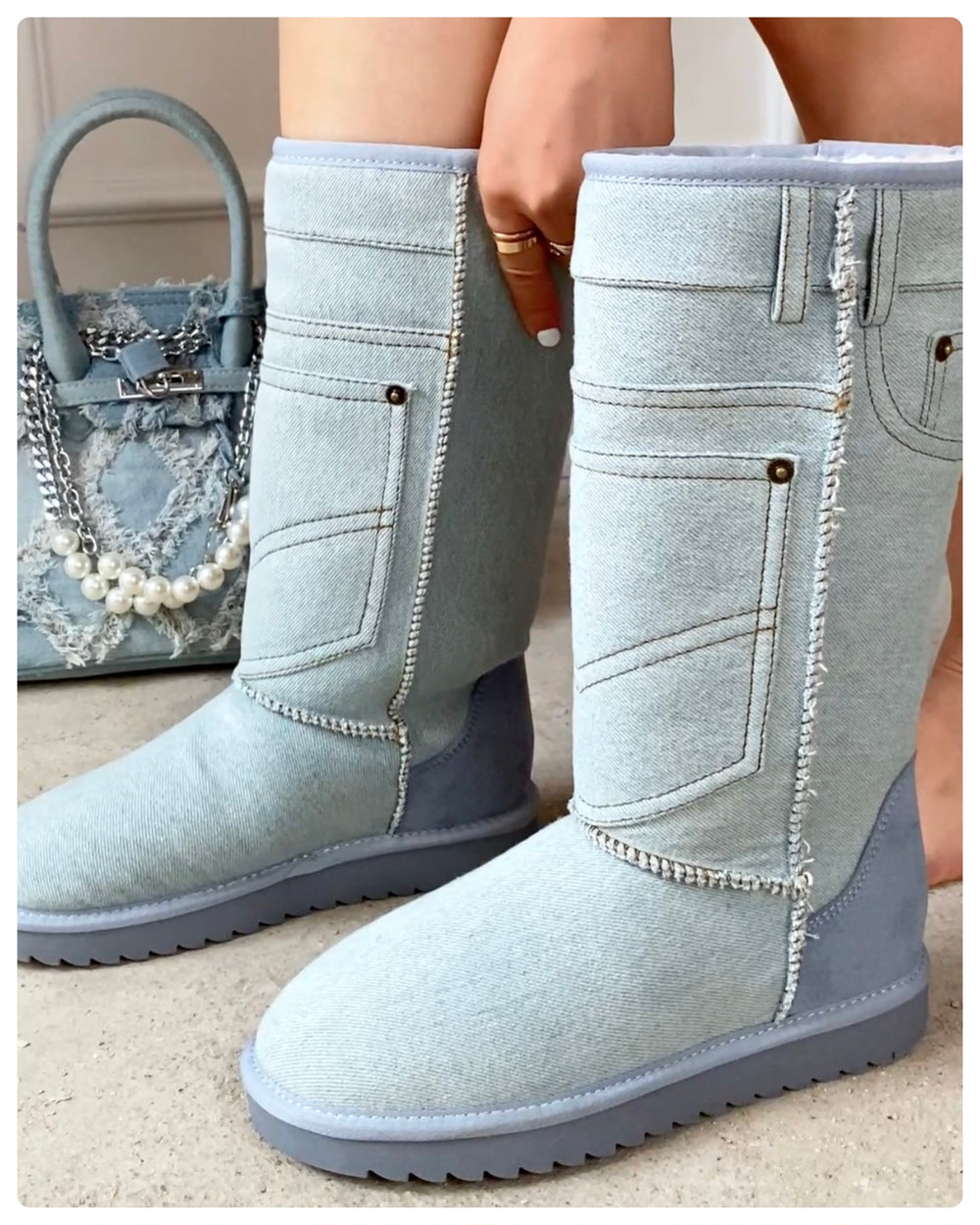 The Denim Kori Boot