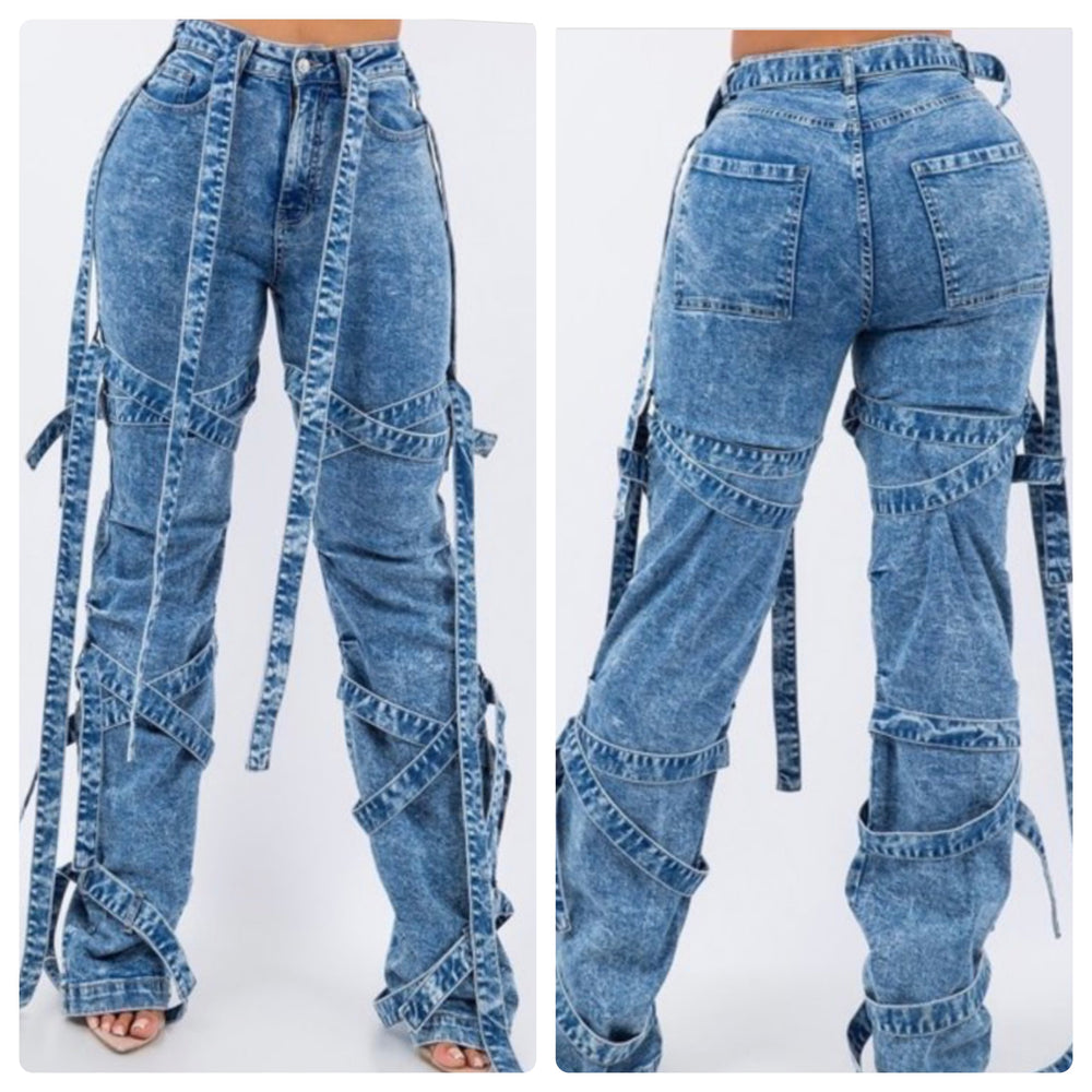 The Strapped Up Cargo Jeans