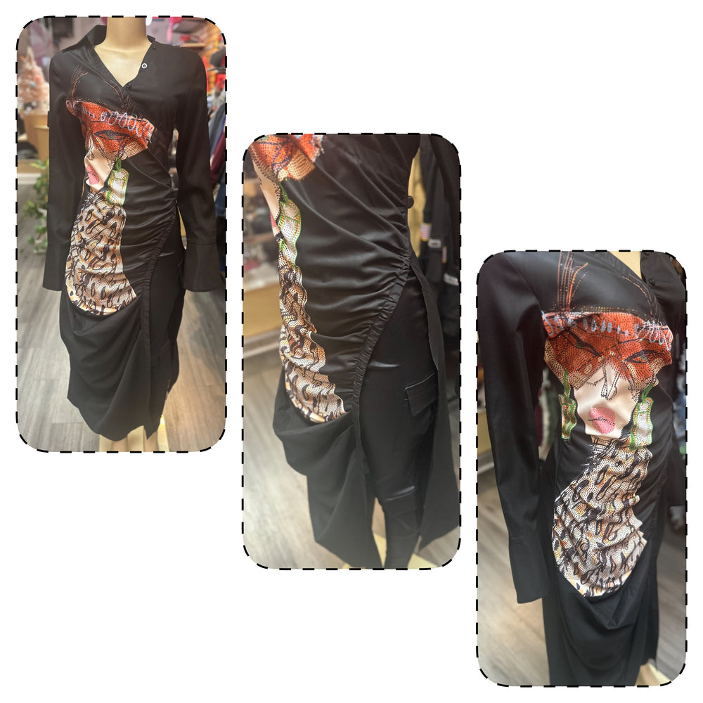 Rhinestone Lady X Shirt/Dress