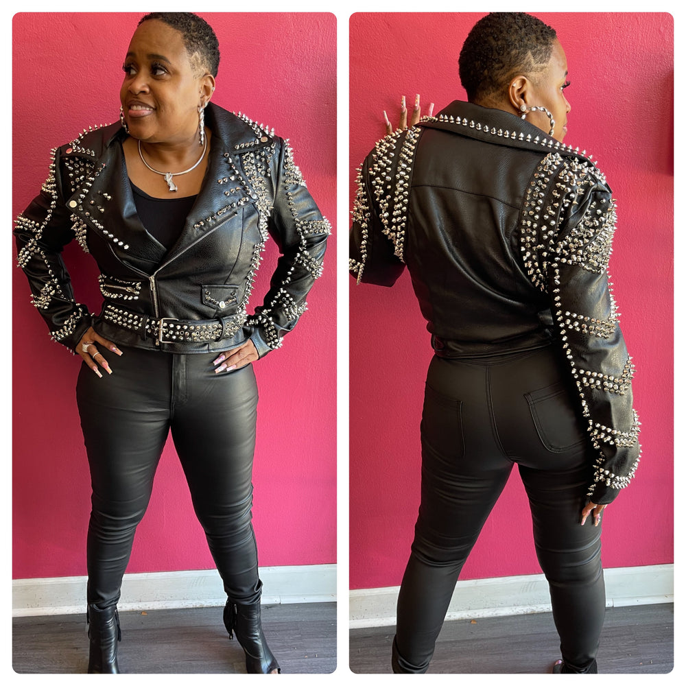The Stud Out Moto Jacket